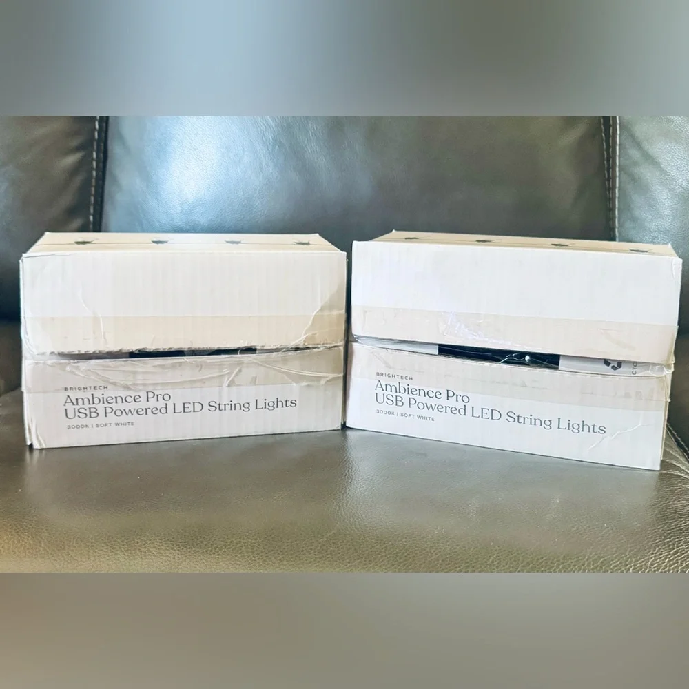 Brightech Ambience Pro USB Powered String Lights - 2 box sets!